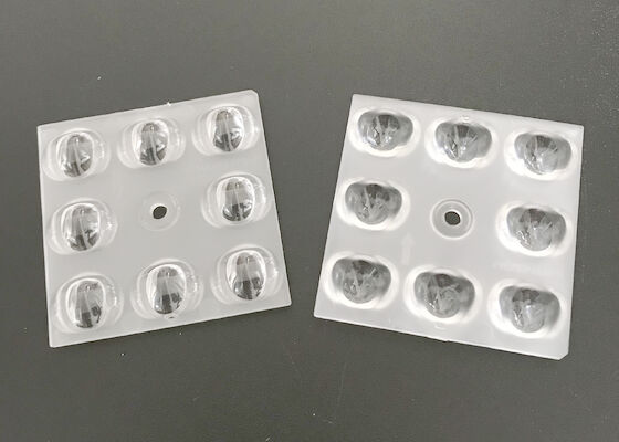146 * 83 TPIII S Degree 8 Points SMD5050 Led Lens Array 5050 LEDs PMMA