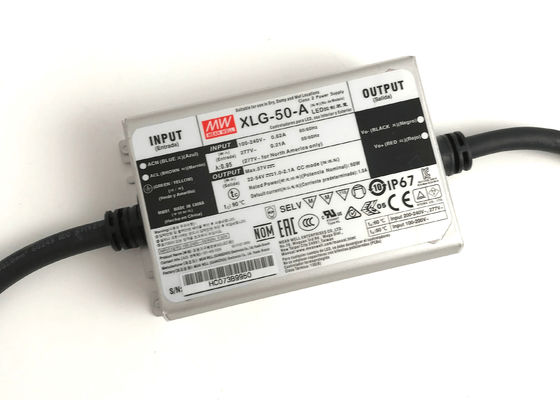 يعني جيدا XLG-50-A 50 واط وضع الطاقة الثابتة LED سائق 1000mA قابل للتعديل 0.53-2.1A 22-54VLED سائق