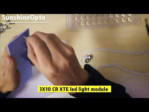 3X10 XTE 3535 50w LED light module