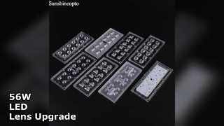 ترقية عدسة الشارع LED بقدرة 56 وات