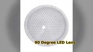 عدسة LED 90 درجة لـ 1W 3W Edison SSC