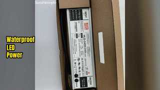 مصدر طاقة LED 24 فولت 240 وات IP65 مقاوم للماء